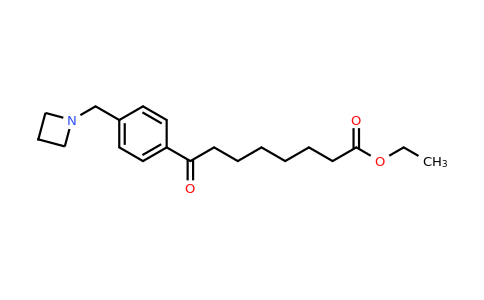 CAS 898757-31-8 | Ethyl 8-(4-(azetidin-1-ylmethyl)phenyl)-8-oxooctanoate