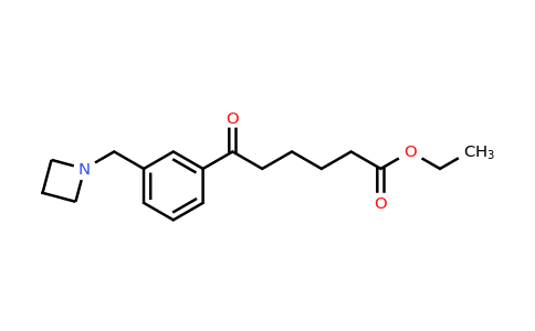 CAS 898761-14-3 | Ethyl 6-(3-(azetidin-1-ylmethyl)phenyl)-6-oxohexanoate
