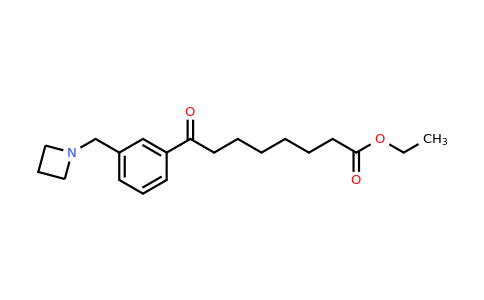 CAS 898761-20-1 | Ethyl 8-(3-(azetidin-1-ylmethyl)phenyl)-8-oxooctanoate