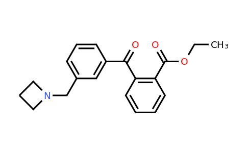 CAS 898771-45-4 | Ethyl 2-(3-(azetidin-1-ylmethyl)benzoyl)benzoate