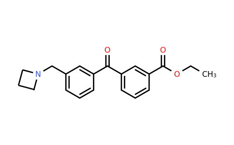 CAS 898771-48-7 | Ethyl 3-(3-(azetidin-1-ylmethyl)benzoyl)benzoate