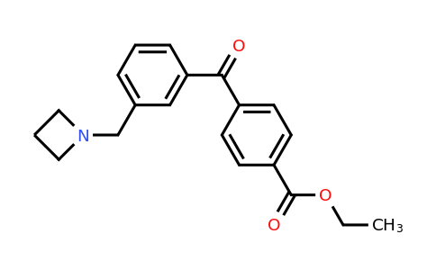 CAS 898771-51-2 | Ethyl 4-(3-(azetidin-1-ylmethyl)benzoyl)benzoate