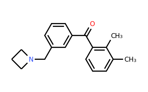 CAS 898771-69-2 | (3-(Azetidin-1-ylmethyl)phenyl)(2,3-dimethylphenyl)methanone