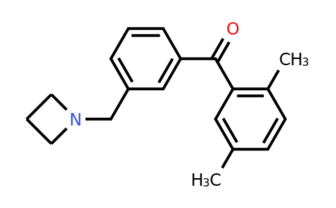 CAS 898771-73-8 | (3-(Azetidin-1-ylmethyl)phenyl)(2,5-dimethylphenyl)methanone