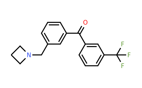 CAS 898771-93-2 | (3-(Azetidin-1-ylmethyl)phenyl)(3-(trifluoromethyl)phenyl)methanone
