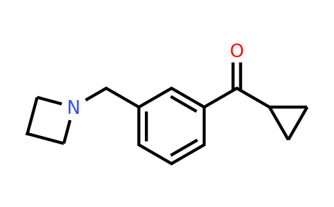 CAS 898772-33-3 | (3-(Azetidin-1-ylmethyl)phenyl)(cyclopropyl)methanone