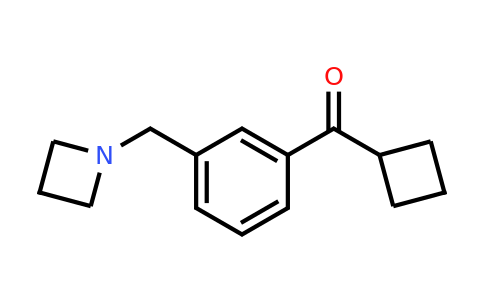 CAS 898772-36-6 | (3-(Azetidin-1-ylmethyl)phenyl)(cyclobutyl)methanone
