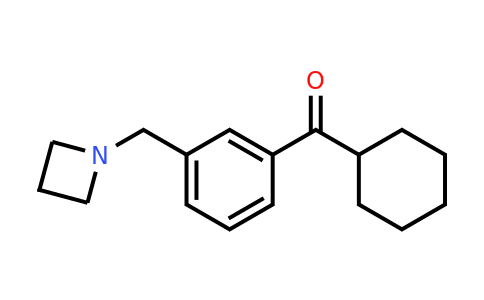 CAS 898772-42-4 | (3-(Azetidin-1-ylmethyl)phenyl)(cyclohexyl)methanone