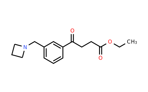 CAS 898772-45-7 | Ethyl 4-(3-(azetidin-1-ylmethyl)phenyl)-4-oxobutanoate