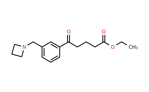CAS 898772-48-0 | Ethyl 5-(3-(azetidin-1-ylmethyl)phenyl)-5-oxopentanoate