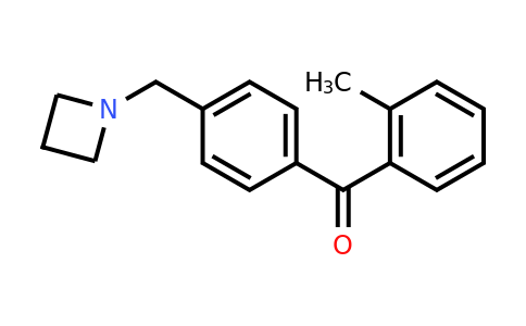 CAS 898777-25-8 | (4-(Azetidin-1-ylmethyl)phenyl)(o-tolyl)methanone