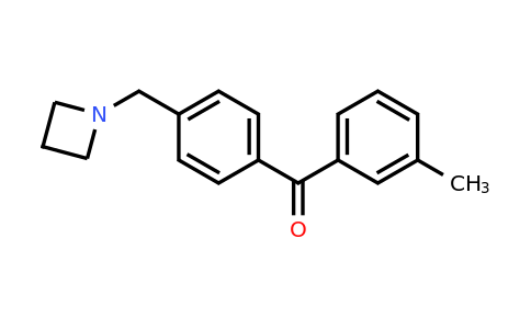 CAS 898777-28-1 | (4-(Azetidin-1-ylmethyl)phenyl)(m-tolyl)methanone