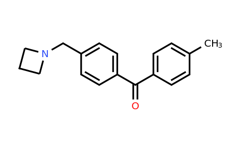 CAS 898777-31-6 | (4-(Azetidin-1-ylmethyl)phenyl)(p-tolyl)methanone
