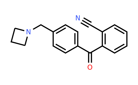 CAS 898777-43-0 | 2-(4-(Azetidin-1-ylmethyl)benzoyl)benzonitrile
