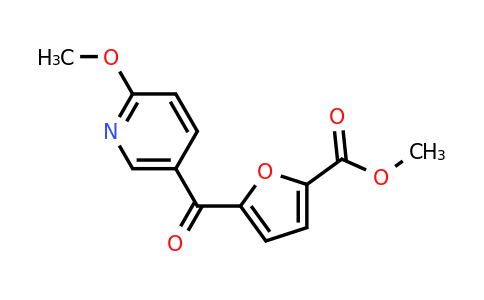 CAS 898786-26-0 | Methyl 5-(6-methoxynicotinoyl)-2- furanoate
