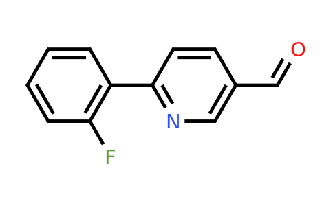 CAS 898795-78-3 | 6-(2-Fluorophenyl)nicotinaldehyde