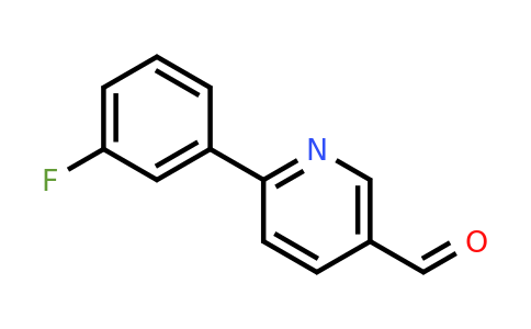 CAS 898795-81-8 | 6-(3-Fluorophenyl)nicotinaldehyde