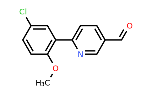 CAS 898795-97-6 | 6-(5-Chloro-2-methoxy-phenyl)-pyridine-3-carbaldehyde