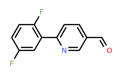 CAS 898796-11-7 | 6-(2,5-Difluoro-phenyl)-pyridine-3-carbaldehyde