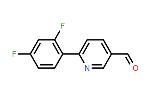 CAS 898796-15-1 | 6-(2,4-Difluorophenyl)-3-pyridinecarbaldehyde