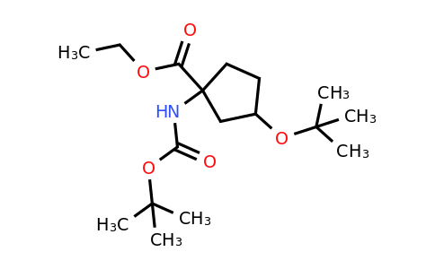 CAS 898796-36-6 | 3-Tert-butoxy-1-tert-butoxycarbonylamino-cyclopentanecarboxylic acid ethyl ester