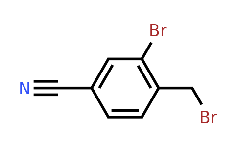 CAS 89892-39-7 | 3-bromo-4-(bromomethyl)benzonitrile