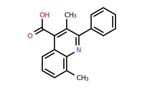 CAS 899011-50-8 | 3,8-Dimethyl-2-phenylquinoline-4-carboxylic acid