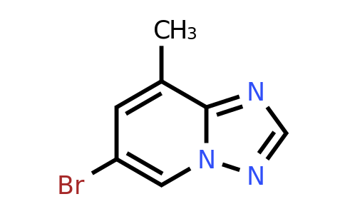 CAS 899429-04-0 | 6-bromo-8-methyl-[1,2,4]triazolo[1,5-a]pyridine