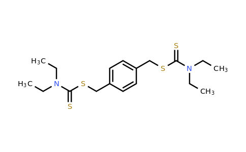 CAS 89964-93-2 | 1,4-Phenylenebis(methylene) bis(diethylcarbamodithioate)