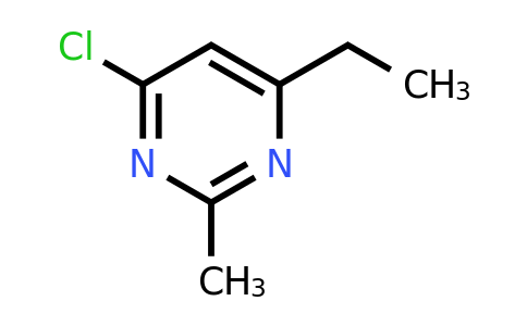 CAS 89966-72-3 | 4-Chloro-6-ethyl-2-methylpyrimidine