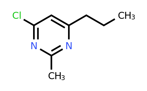 CAS 89967-20-4 | 4-Chloro-2-methyl-6-propylpyrimidine