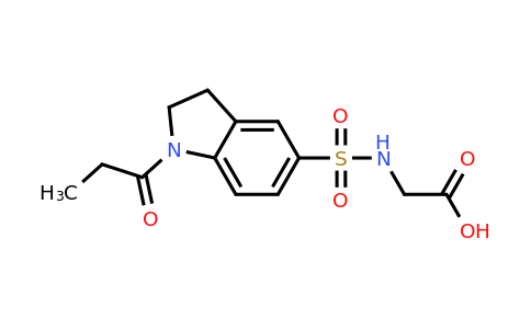 CAS 899718-42-4 | 2-(1-Propionylindoline-5-sulfonamido)acetic acid
