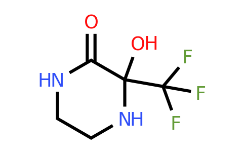 3-hydroxy-3-(trifluoromethyl)piperazin-2-one