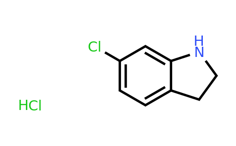 CAS 89978-84-7 | 6-Chloro-2,3-dihydro-1H-indole hydrochloride