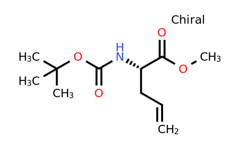 CAS 89985-87-5 | methyl (2S)-2-(tert-butoxycarbonylamino)pent-4-enoate