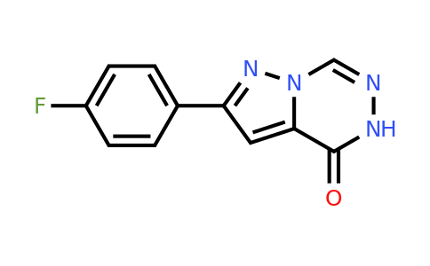 CAS 900017-19-8 | 2-(4-fluorophenyl)-4H,5H-pyrazolo[1,5-d][1,2,4]triazin-4-one