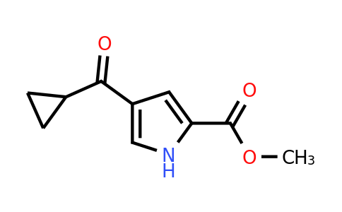 CAS 900019-50-3 | methyl 4-cyclopropanecarbonyl-1H-pyrrole-2-carboxylate