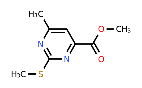 CAS 90007-36-6 | Methyl 6-methyl-2-(methylthio)pyrimidine-4-carboxylate