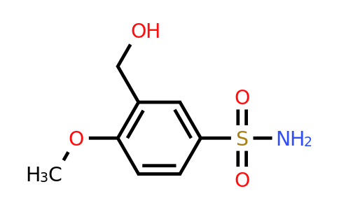 CAS 900165-91-5 | 3-(Hydroxymethyl)-4-methoxybenzenesulfonamide