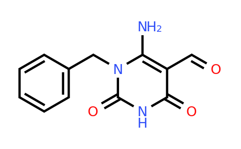 CAS 900463-51-6 | 6-Amino-1-Benzyl-2,4-dioxo-1,2,3,4-tetrahydropyrimidine-5-carbaldehyde