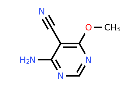 CAS 900480-19-5 | 4-Amino-6-methoxypyrimidine-5-carbonitrile