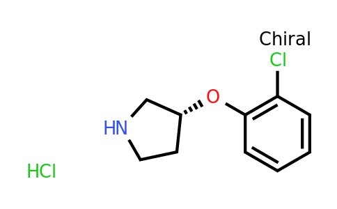 CAS 900512-34-7 | (R)-3-(2-Chlorophenoxy)-pyrrolidine hydrochloride