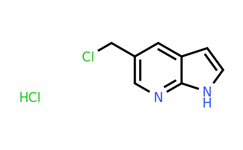 5-Chloromethyl-1H-pyrrolo[2,3-B]pyridine hydrochloride