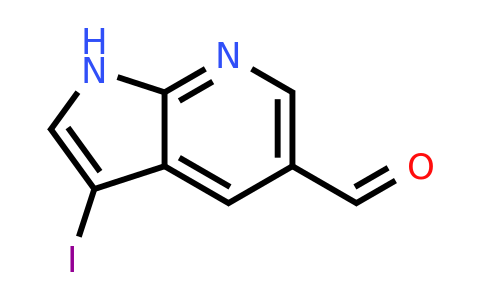 CAS 900514-07-0 | 3-iodo-1H-pyrrolo[2,3-b]pyridine-5-carbaldehyde