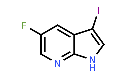 CAS 900514-10-5 | 5-fluoro-3-iodo-1H-pyrrolo[2,3-b]pyridine