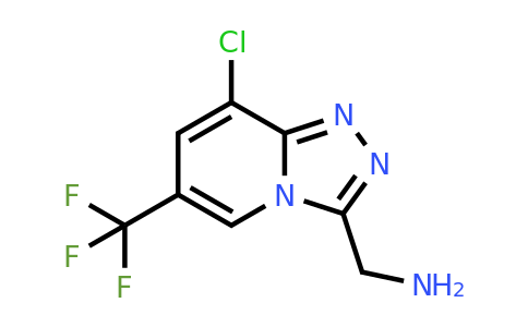 CAS 900641-14-7 | 1-[8-chloro-6-(trifluoromethyl)-[1,2,4]triazolo[4,3-a]pyridin-3-yl]methanamine