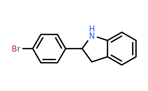 CAS 900641-85-2 | 2-(4-Bromophenyl)indoline