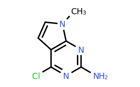 CAS 90065-71-7 | 4-chloro-7-methyl-7H-pyrrolo[2,3-d]pyrimidin-2-amine