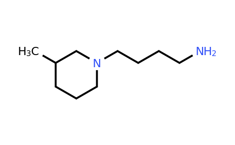 CAS 900717-42-2 | 4-(3-Methylpiperidin-1-yl)butan-1-amine