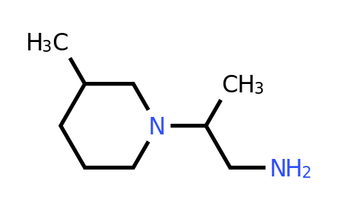 CAS 900717-97-7 | 2-(3-Methylpiperidin-1-yl)propan-1-amine